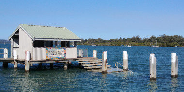 Chapelet d'îles dans la baie Moreton - QLD